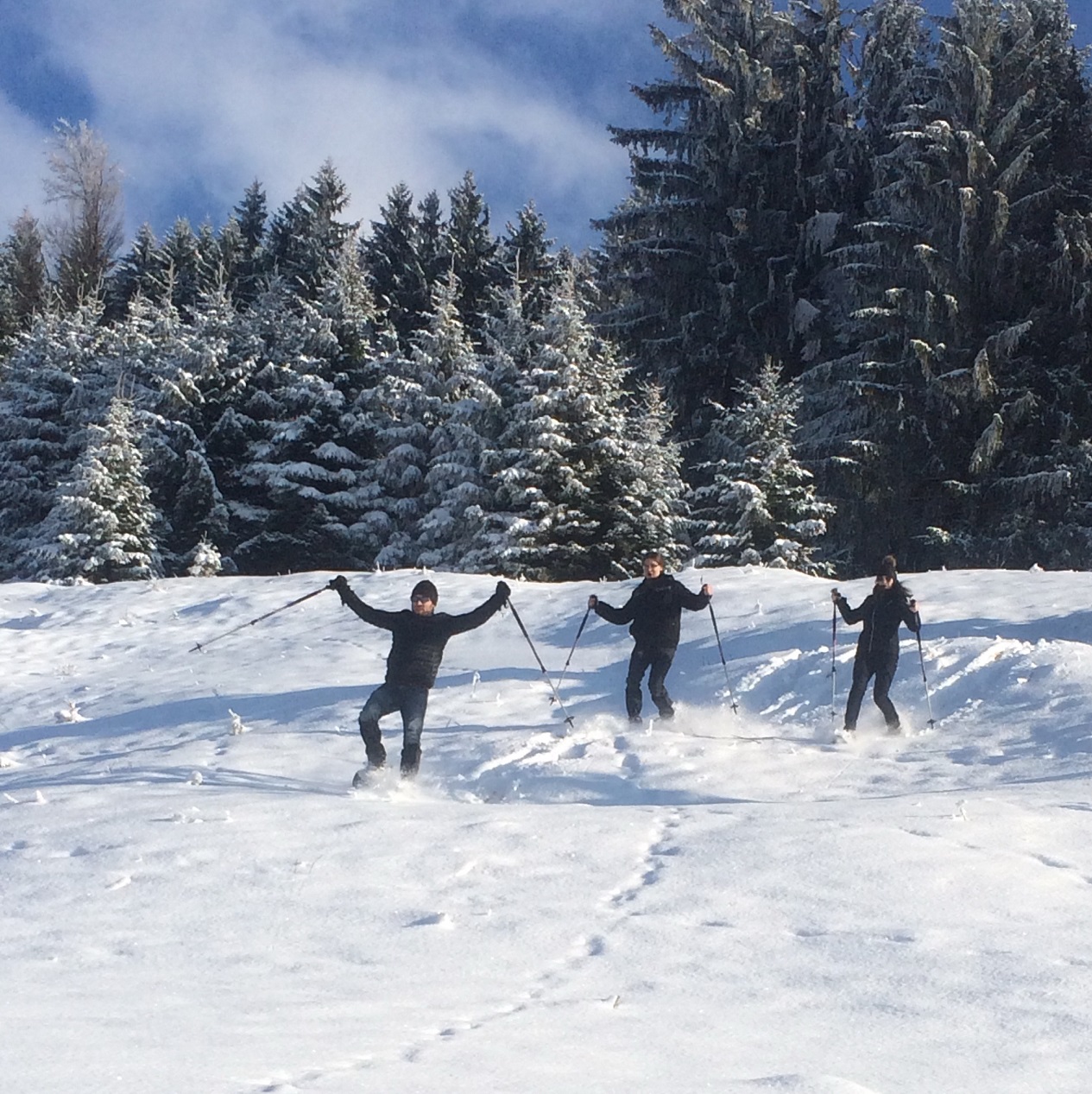 Teambuilding Schneeschuhtour